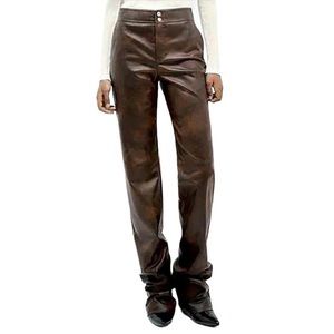 RRP $69.90 ZARA FAUX LEATHER PANT SIZE SMALL